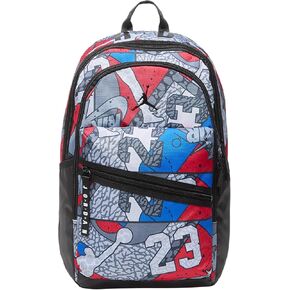 Jordan Jam Air Patrol Backpack Grey Code MA0924-E69, Grey/Red/Blue/Black