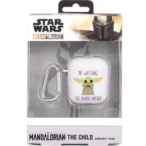 Star Wars The Mandalorian Silicone Airpod Case - The Child "Me Watching the Drama Unfold"