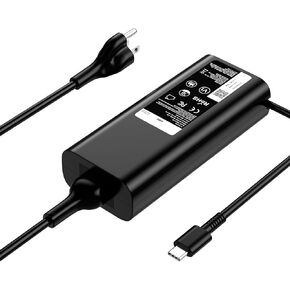 65W Type C Fast Charging for Dell USB C Charger- for Dell XPS 13 Chromebook 3100 Charger,for Latitude 7420 5420 5520 5430 5530 7330 7430 5540 5440 7440 5320 7320 7390 2in1 AC Adapter Power Supply Cord