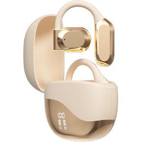 Open Ear Out of Ear Headphones Outside Ear Wireless Ows Hanging Earphones 5.4 Bluetooth Earless Headphones Bone Air Conduction Earbuds Open Ear Hanging Bluetooth Headset Over The Ear Open Ear Buds