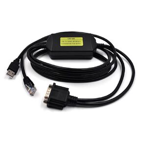PLC Programming Cable USB Interface adapted to 1747-UIC USB to DH485 RS485 RS232 Interface Converter for AB PLC SLC5/01/02/03/05 and Micrologix 1000 Series