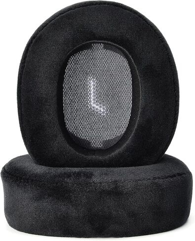 وسائد أذن E55BT تعمل على ترقية القطيفة السميكة - غطاء وسادة أذن إسفنجي بديل متوافق مع سماعات JBL E55BT E55 bt اللاسلكية بتقنية البلوتوث، إسفنج ذاكرة عازل للضوضاء، سُمك إضافي in Kuwait