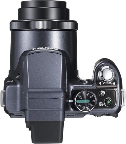 كاميرا رقمية Pentax X90 بدقة 12.1 ميجابكسل مع تكبير/تصغير ثلاثي فائق التقريب 26x وشاشة LCD مقاس 2.7 بوصة (متجددة) in Saudi Arabia