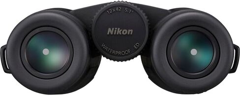Nikon Monarch M5 12x42 Binocular | Waterproof, fogproof, Rubber-Armored Binocular with ED Glass, Long Eye Relief + Diginerds Cleaning Kit-7 in 1 + Neck Strap (SLR/Video) + Pro Sling Backpack in Saudi Arabia