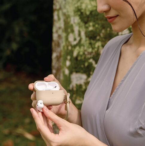 Haven Case Compatible with Airpods Pro 2nd Gen (2022) (Dusty Nude) in Saudi Arabia