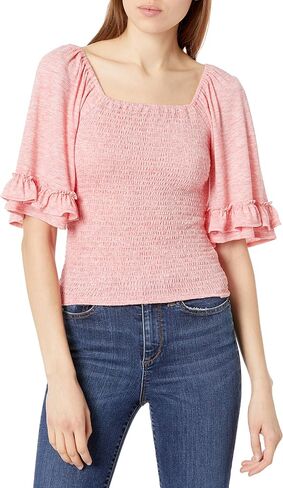 بلوزة علوية للسيدات سيلفيا Elbow Slv Smock Top in Saudi Arabia