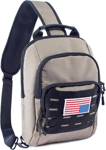 VIGERARI Tactical Sling Bag for Men, Concealed Carry Bag for Men, Women Gun Bag, Tactical Sling Backpack for Handguns in Saudi Arabia