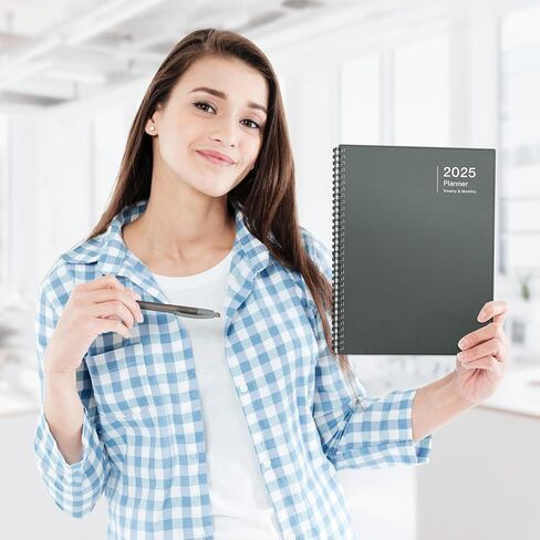 مخطط Dunwell 2024-2025 أسبوعي شهري (8.5x11 بوصة)، كبير يوليو 2024-يونيو 2025 مخطط يومي، كتاب جدول أعمال التقويم 8.5 × 11، منظم يومي in Kuwait