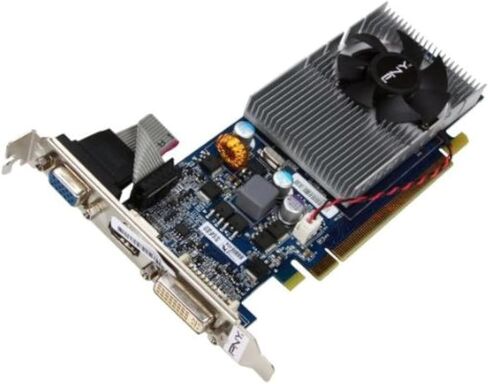 بطاقة رسومات PNY GeForce 210 1024MB DDR2 PCI-Express 2.0 DVI+VGA+HDMI منخفضة المستوى VCGG2101XPB in Kuwait