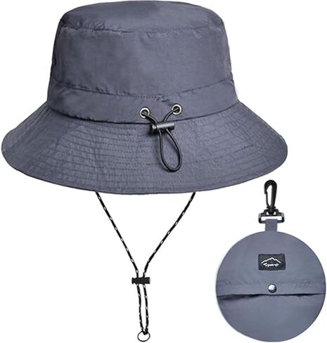 Tapp Collections Waterproof Bucket Hat for Men Women UV Sun Protection and Wide Brim Fishing Hat for Beach Hiking Garden in Saudi Arabia