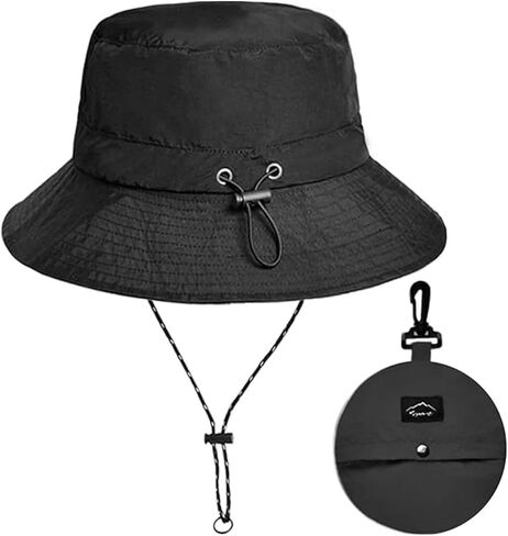 Tapp Collections Waterproof Bucket Hat for Men Women UV Sun Protection and Wide Brim Fishing Hat for Beach Hiking Garden in Saudi Arabia