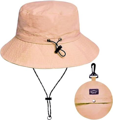 Tapp Collections Waterproof Bucket Hat for Men Women UV Sun Protection and Wide Brim Fishing Hat for Beach Hiking Garden in Saudi Arabia