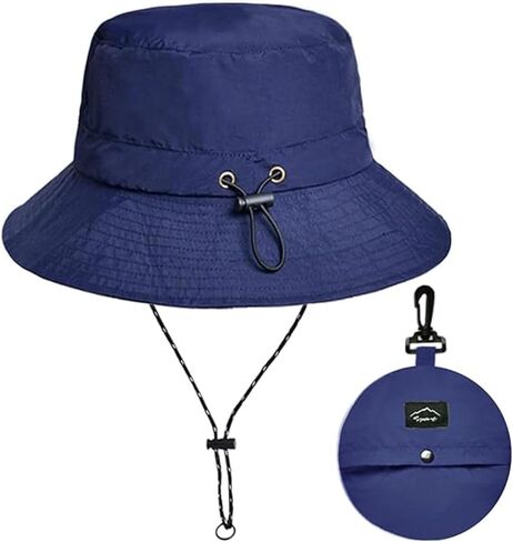 Tapp Collections Waterproof Bucket Hat for Men Women UV Sun Protection and Wide Brim Fishing Hat for Beach Hiking Garden in Saudi Arabia