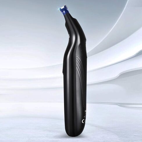POVOS One-Blade Beard Trimmer, Bidirectional Electric Face&Body Hair Removal Shaver, Waterproof Stubble Detail Groomer Kit in Saudi Arabia