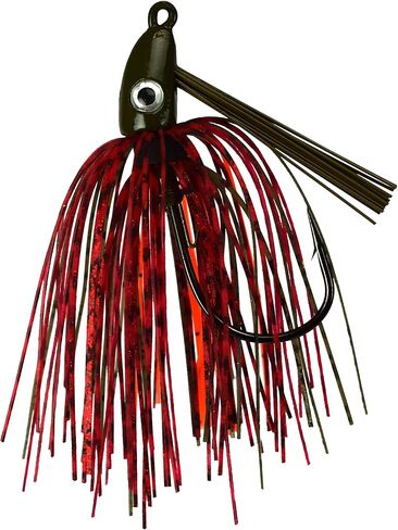 Trophy Bass Company 2-Pack Pro Swim Jig, 3/8 Oz Bass Fishing Jigs with Fish Bait Keeper and Skirt, Weedless Bass Fishing Lures for Freshwater in Saudi Arabia