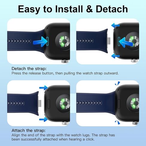 سوار رياضي TiMOVO متوافق مع ساعة Redmi Watch 4/ Xiaomi Band 8 pro، سوار معصم رياضي من السيليكون الناعم للرجال والنساء، أشرطة بديلة قابلة للتعديل بحلقة مزدوجة تناسب ساعة Xiaomi in Saudi Arabia