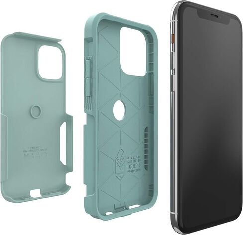 OtterBox - Clear iPhone 11 Pro Max Case (ONLY) - Scratch-Resistant Protective Phone Case, Sleek & Pocket-Friendly Profile (Black Crystal) in Saudi Arabia