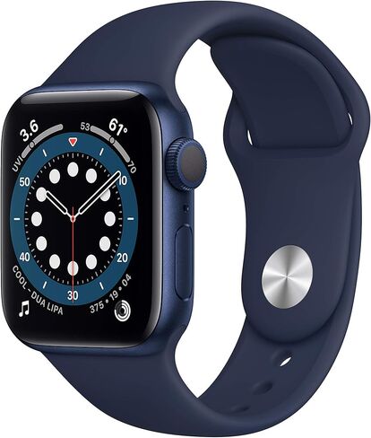 Apple Watch Series 6 (GPS، 40 ملم) - (المنتج) أحمر - هيكل من الألومنيوم مع (المنتج) أحمر﻿ - حزام رياضي in Kuwait