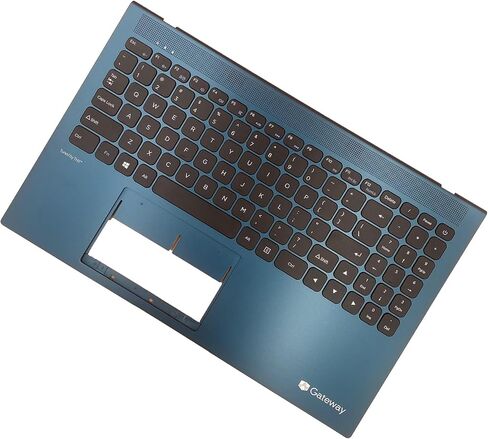 Palmrest الغطاء العلوي للوحة المفاتيح الحافة C Shell Blue للبوابة GWTN156-11 GWTN156-11BK GWTN156-11BL GWTN156-11GN GWTN156-11RD الإنجليزية الولايات المتحدة لا لوحة اللمس in Saudi Arabia