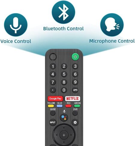 RMF-TX500U CtrlTV وحدة تحكم عن بعد صوتية عالمية وجهاز تحكم عن بعد بلوتوث سوني الذكي، لجهاز Sony Android 4K Ultra HD LED Internet KD XBR Series UHD LED 43 48 49 55 65 75 85 77 85 98 بوصة TV01 in Kuwait