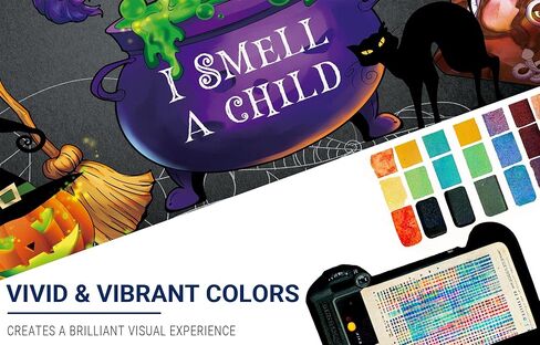 Allenjoy Halloween I Smell a Child خلفية للأطفال تصوير فوتوغرافي يشربون الساحرات استحمام الطفل خلفية حفلة عيد ميلاد خدعة أو علاج راية قلعة اليقطين ديكور سحري فوتوبوث الدعائم لوازم in Kuwait