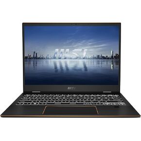 MSI Summit E13 Flip EVO 13.4" FHD+ 120Hz Touch 2-in-1 Laptop: Intel Core i7-1360P, Intel Iris Xe, 32GB DDR5, 1TB NVMe SSD, 360 Flip, Thunderbolt 4, Pen, Win 11 Pro: Ink Black A13MT-220US