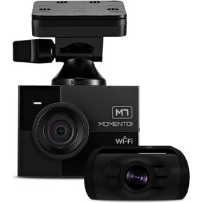 Momento MD-7205 2K QHD 3-Channel Front and Rear Dash Camera System - High-Resolution Video Recording, Wide Coverage, and Advanced Security for Your Vehicle
