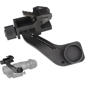 PVS14 j-arm Night Vision Mount,Plastic J-Arm Night Vision NVG Mount Helmet Adapter for Night Vision pvs14 Supports Right Eye