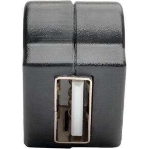 Tripp Lite USB 3.0 Keystone Panel Mount Coupler (F/F), All-in-One, Black (U325-000-KP-BK)