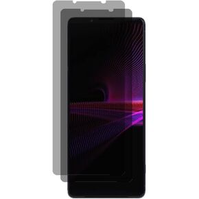 for Sony Xperia 1 III Anti-Spy Tempered Glass, [2 Pcs] 9H Hardness Anti-Scratch Anti-Peeping Privacy Screen Protector Proteceive Film for Sony Xperia 1 III Phone