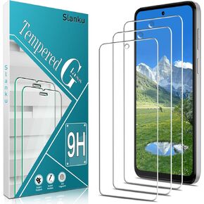Slanku (3 Pack) Screen Protector for Motorola Moto G 5G 2023 Tempered Glass, Anti Scratch, Bubble Free, Easy to install