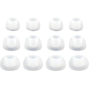 12pcs (TRS-W) 4S / 4M / 4L Replacement Ear Adapters Earbuds Ear Tips Set Compatible with Sol Republic AMPS, AMPS HD, Jax, Shadow and Relays Sport Wireless in-Ear Earphones