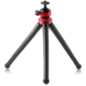 11 inch Flexible Tripod for Portable Fan ，1/4'' Screw for Camping Fan，Cameras and Phone