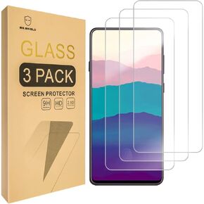Mr.Shield [3-PACK] Designed For Samsung Galaxy A80 [Tempered Glass] Screen Protector with Lifetime Replacement