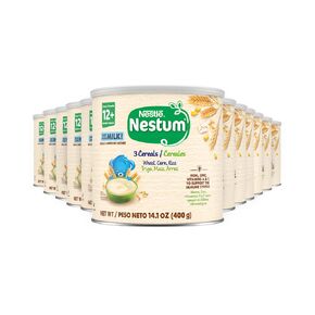 Nestle Nestum Infant Cereal, 5 Cereals, 10.6 oz (Pack of 12)