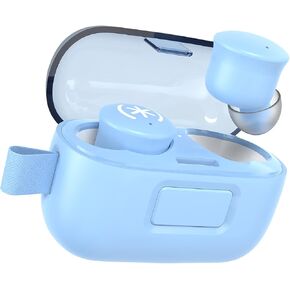 Speck Gemtones Sport Over Ear Wireless Earbuds for iPhone and Android, Waterproof Bluetooth Headphones for Workout/Running, 40 Hour Battery Life, USB-C Charging, Two-Year Warranty and Integrated App