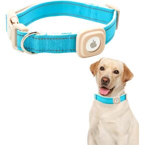 Lionheart Glory Airtag طوق الكلب عاكس الياقات الكلب مع Airtag Hloder أنثى ذكر الطفل الوردي طوق الكلب قابل للتعديل دائم لينة الكلاسيكية طوق للكلاب الصغيرة الحيوانات الأليفة هدية in Kuwait