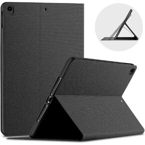 X-level متوافق مع iPad الجيل التاسع 2021/ الجيل الثامن 2020 / الجيل السابع 2019، غطاء حماية ذكي خفيف الوزن ومقاوم للصدمات مع غطاء تنبيه/غفو تلقائي لجهاز iPad 10.2 بوصة