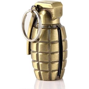Matchstick Fire Starter - Flint Match Lighter Key Rings, Best Gift Ideas and BBQ Camping Emergency Survival Gear for Men Women, Gold