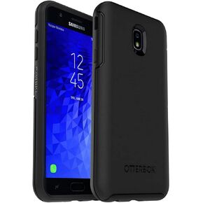 OtterBox Symmetry Series Case for Samsung Galaxy J7 (2018) / J7 2nd gen / J7 V 2nd gen / J7 Refine (ONLY) Non-Retail Packaging - Black