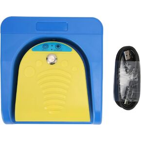 USB Foot Pedal, Bluetooth Single Foot Switch Control Two Keys Program Customized Computer Keyboard Action Pedal for Windows for Linux