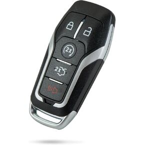 Smart Car Key Fob Replacement for Ford Mustang Edge fits 2015 2016 2017 Proximity 5 Button Remote M3N-A2C31243300 164-R7989 (1)