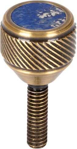 saxophone Neck Screws Heavy 135 by KGU Music for alto, tenor, soprano, baritone sax for Selmer,Yanagisawa,Jupiter,Couesnon (Raw Brass, Charoite) in Kuwait