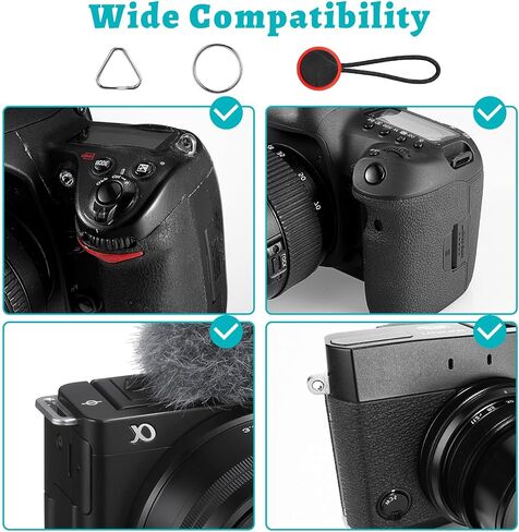 Quick Release Camera Wrist Strap, Nylon Camera Hand Strap Hand Strap with 4 Replace Buckle for DSLR Mirrorless Camera in Saudi Arabia