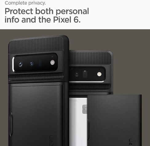 Spigen Slim Armor CS Designed for Google Pixel 6 Pro Case (2021) - Black in Saudi Arabia