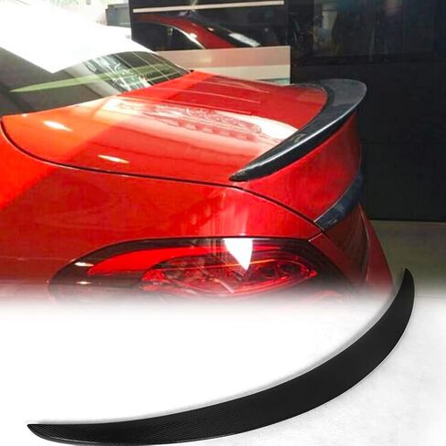 MCARCAR KIT جناح صندوق السيارة من ألياف الكربون لسيارة Mercedes Benz C-Class W205 4 أبواب 2015-2021 C180 C200 C250 C300 C350 C63 AMG سيدان غطاء التمهيد الخلفي Highkick Wing Lip Factory Outlet in Kuwait