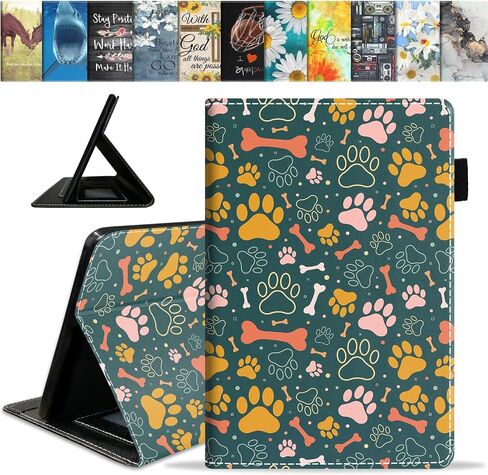حافظة لجهاز الكمبيوتر اللوحي Amazon Fire Max 11 الجديد كليًا (الجيل الثالث عشر، إصدار 2023) - غطاء حامل من جلد البولي يوريثان خفيف الوزن مع تنبيه/غفو تلقائي، اقتباسات مسيحية آية الكتاب المقدس مزمور 46:10 in Saudi Arabia
