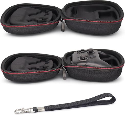 sisma Switch Controller Case Compatible with Nintendo Switch Pro Controller, Travel Safekeeping Controller Holder Protective Cover Storage Case Black Carrying Bag in Kuwait