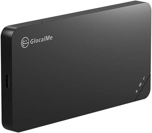 GlocalMe U3 Mobile Hotspot Device with US 10GB Data 30 Days, Wireless Portable WiFi for Local Global Travel in 200+ Countries, No SIM Card Needed, Smart Local Network Auto-Selection, Pocket WiFi in Kuwait