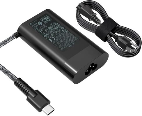 شاحن 65 واط لجهاز HP Spectre X360 13-ak0015nr 13-ak0013dx 13-ak0023dx;13-aw0003dx 13-aw0013dx 13-aw0023dx 13-ap0013dx 13-ap0023dx 13-ap0033dx 13-ap0038nr 13-ap0039nr 13-ap0043dx 13-ap005 كمبيوتر محمول in Kuwait